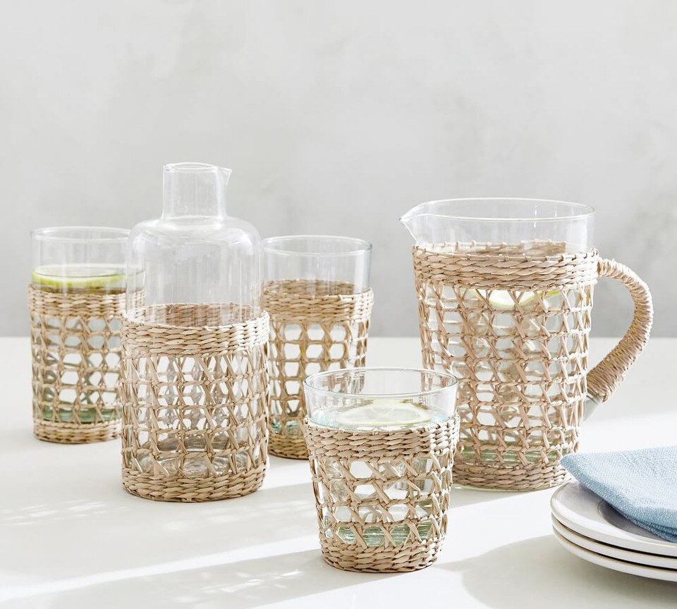Cane Drinkware Collection Pottery Barn Australia